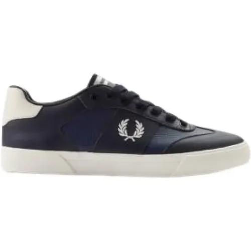 Elegant Leather Sneakers , male, Sizes: 7 UK - Fred Perry - Modalova