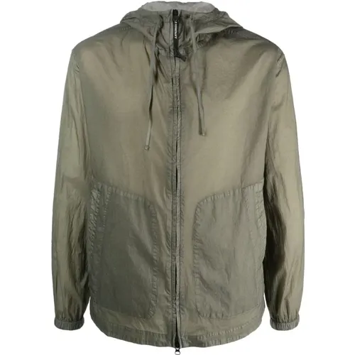 Microweave Hooded Jacket , male, Sizes: M - C.P. Company - Modalova