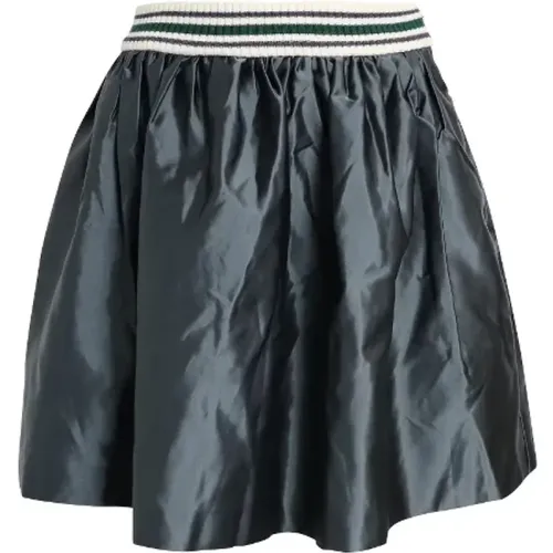 Pre-owned Fabric bottoms , female, Sizes: 2XS - Miu Miu Pre-owned - Modalova