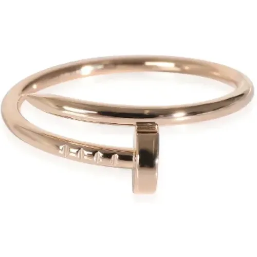 Pre-owned Metal rings , female, Sizes: ONE SIZE - Cartier Vintage - Modalova