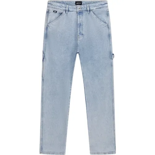 Lightblue Acid Carpenter Jeans , Herren, Größe: W34 - GAS - Modalova