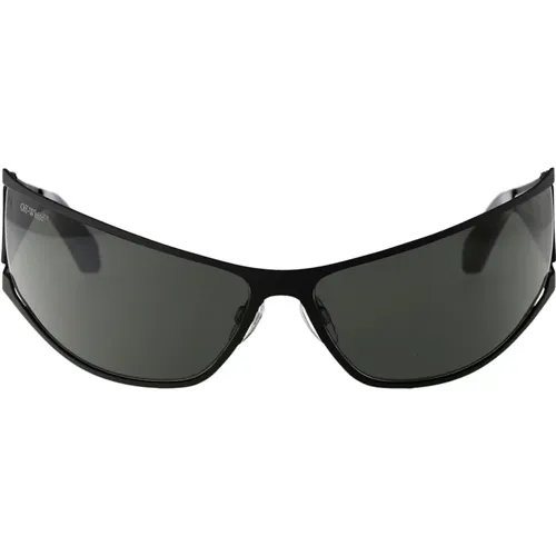 Luna Sonnenbrille für stilvollen Sonnenschutz - Off White - Modalova