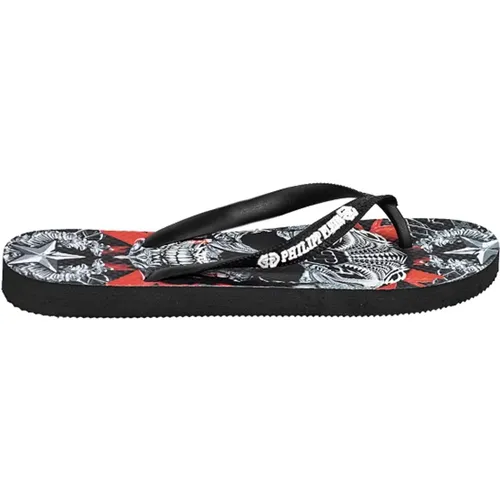 Flip Flops , Herren, Größe: 36 1/2 EU - Philipp Plein - Modalova