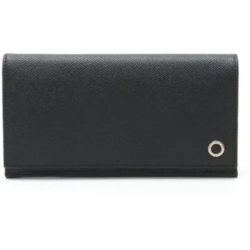 Pre-owned Leather wallets , female, Sizes: ONE SIZE - Bvlgari Vintage - Modalova