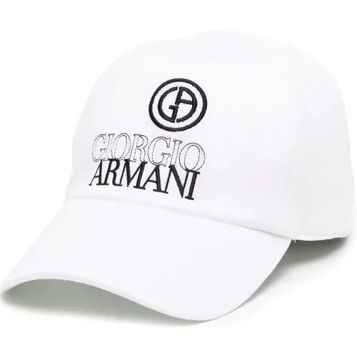 Baseball HAT , male, Sizes: M, L - Giorgio Armani - Modalova