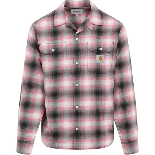 Charm Pink Blanchard Hemd , Herren, Größe: XL - Carhartt WIP - Modalova