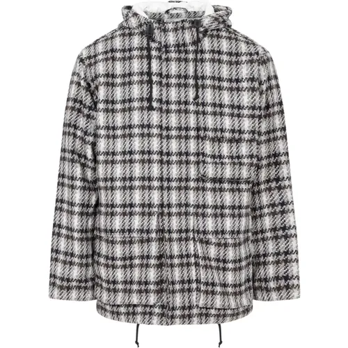 Grey Wool Stayout Jacket , male, Sizes: L, S - Universal Works - Modalova