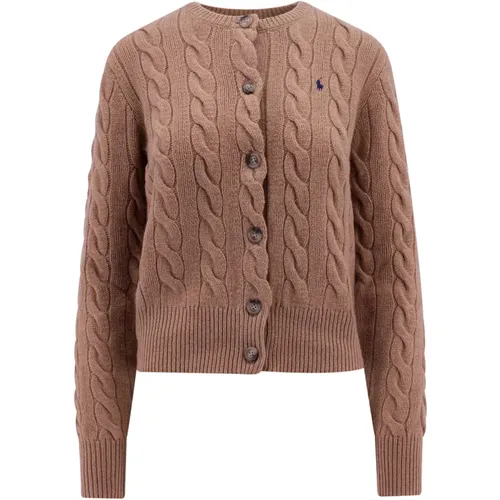 Knitwear Crew-Neck Long Sleeve Sweater , female, Sizes: S, XS, M, L - Ralph Lauren - Modalova