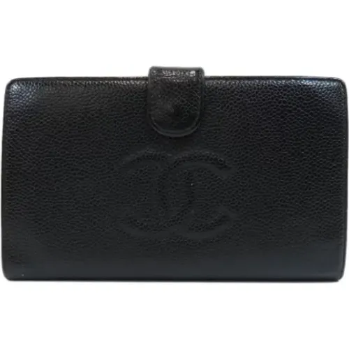 Pre-owned Leather wallets , female, Sizes: ONE SIZE - Chanel Vintage - Modalova