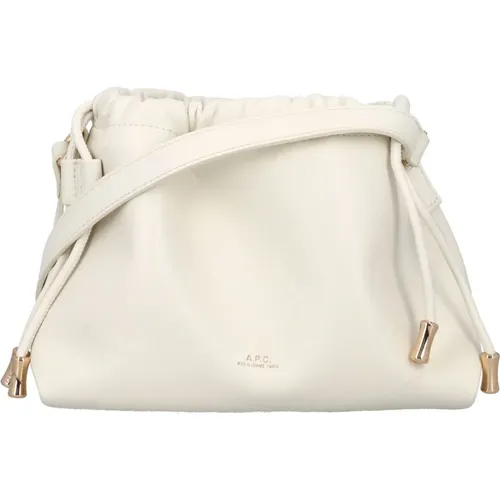 Weiße Ninon Mini Tasche Handtasche - A.p.c. - Modalova
