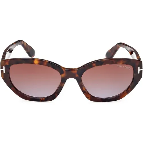 Geometric Gradient Sunglasses , unisex, Sizes: 55 MM - Tom Ford - Modalova