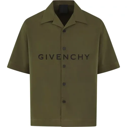 Shirts , male, Sizes: M, 2XL, XL, L - Givenchy - Modalova