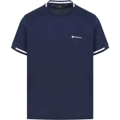 Graph T-Shirt Size: S, colour: Navy , male, Sizes: 2XL, S, L - Belstaff - Modalova