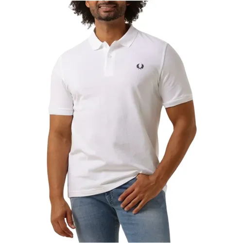 Herren Polo & T-Shirt, Das Einfache Hemd , Herren, Größe: M - Fred Perry - Modalova