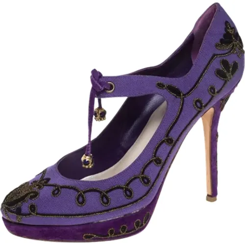 Pre-owned Canvas heels , Damen, Größe: 39 EU - Dior Vintage - Modalova