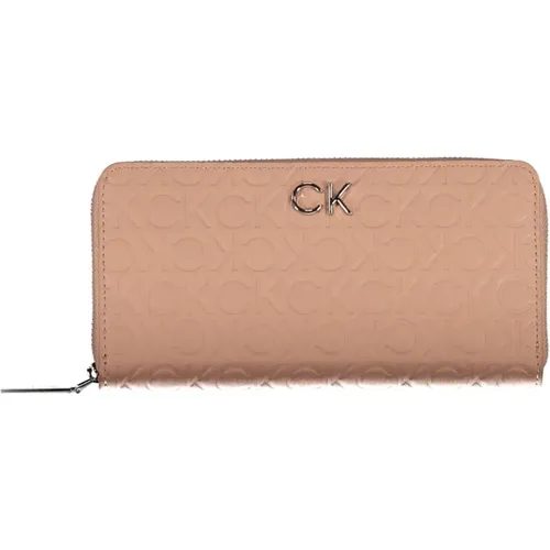 Womens Wallet Rfid Zipper Closure , female, Sizes: ONE SIZE - Calvin Klein - Modalova