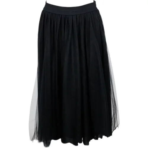 Elegant Tulle Skirt , female, Sizes: M, S, L - Fabiana Filippi - Modalova