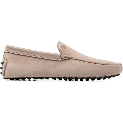 Gommino Mocassino IN Nabuk , male, Sizes: 6 1/2 UK, 7 UK - TOD'S - Modalova