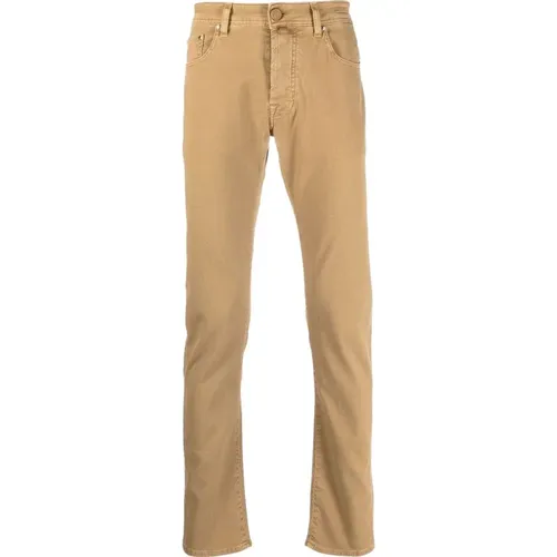 Slim-fit Jeans with Classic Denim Pockets , male, Sizes: W33, W31 - Jacob Cohën - Modalova