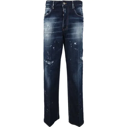 Navy San Diego Jeans , female, Sizes: S, XS - Dsquared2 - Modalova