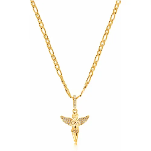 Womens Gold Angel Necklace Nialaya - Nialaya - Modalova