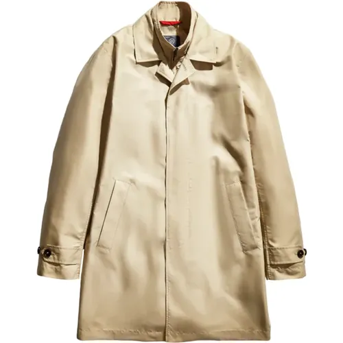 Fay , Parkas ,Beige male, Sizes: S - Fay - Modalova