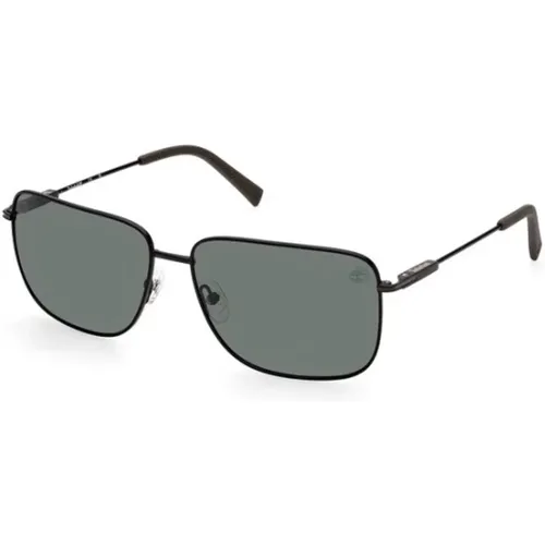 Matte Sunglasses for Men , male, Sizes: 62 MM - Timberland - Modalova
