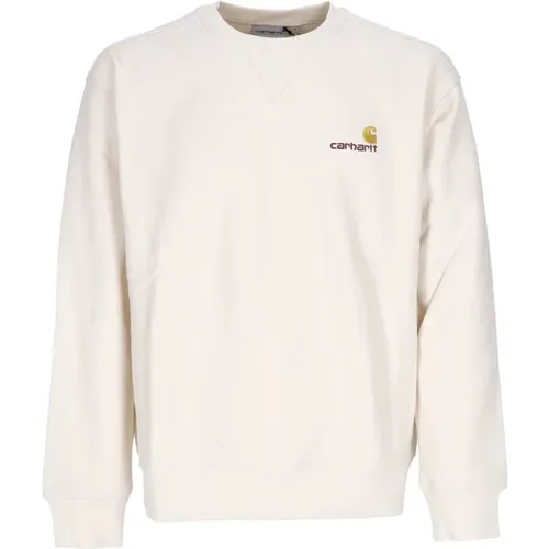 Script Sweat Crewneck Sweatshirt Soft Fit , Herren, Größe: S - Carhartt WIP - Modalova