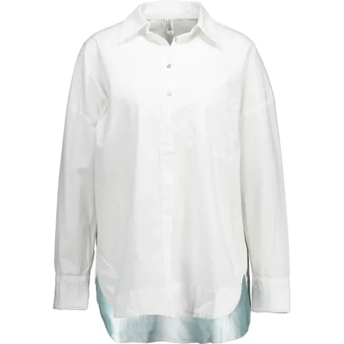 Stolze Bluse in Weiß , Damen, Größe: S - 10Days - Modalova