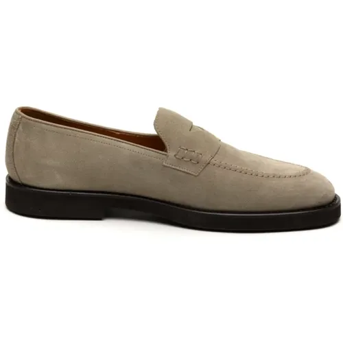 Flat shoes Dark , male, Sizes: 8 UK, 7 UK, 7 1/2 UK, 9 UK, 8 1/2 UK, 6 UK - Doucal's - Modalova