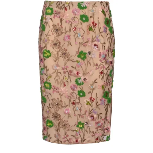 Embroidery Skirt , female, Sizes: S, XS - Vivetta - Modalova