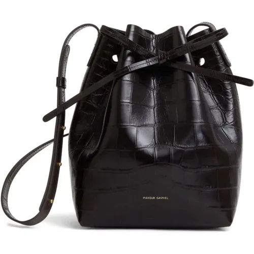 Stylish Mini Bucket Bag , female, Sizes: ONE SIZE - Mansur Gavriel - Modalova