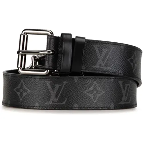 Pre-owned Canvas belts , female, Sizes: ONE SIZE - Louis Vuitton Vintage - Modalova