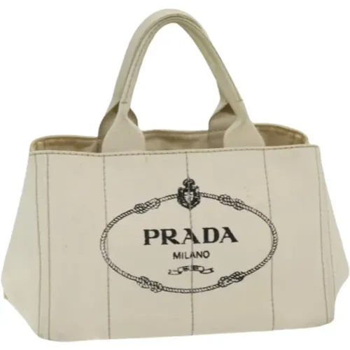 Pre-owned Canvas prada-bags , female, Sizes: ONE SIZE - Prada Vintage - Modalova