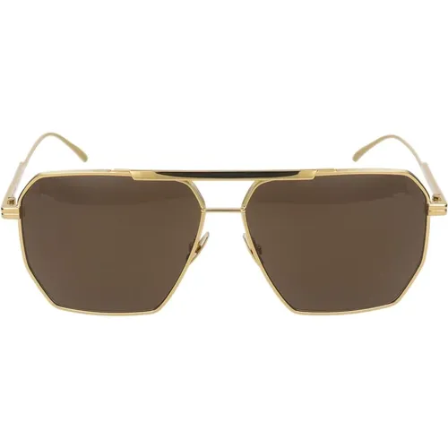 Sonnenbrillen , Herren, Größe: 60 MM - Bottega Veneta - Modalova