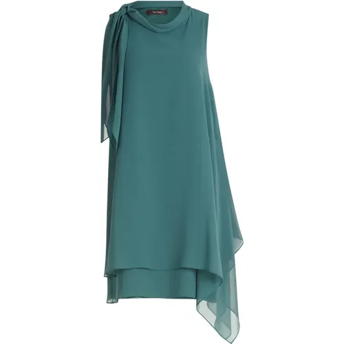 Asymmetrisches ärmelloses Cocktailkleid , Damen, Größe: XL - Vera Mont - Modalova