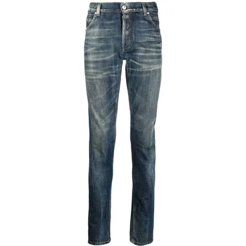 Skinny jeans , female, Sizes: W32 - Balmain - Modalova
