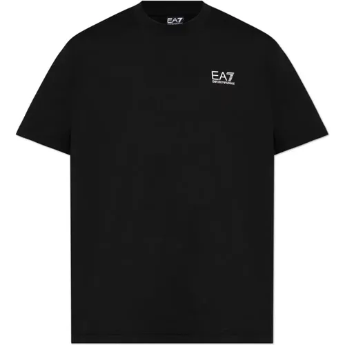 T-Shirt aus der Kollektion , Herren, Größe: 2XL - Emporio Armani EA7 - Modalova