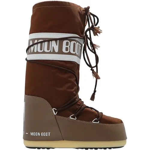 ‘Icon Nylon’ snow boots , female, Sizes: 9 UK, 2 UK - moon boot - Modalova