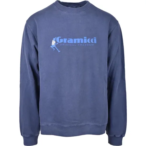 Baumwollmischung Pullover Sweatshirt , Herren, Größe: L - Gramicci - Modalova