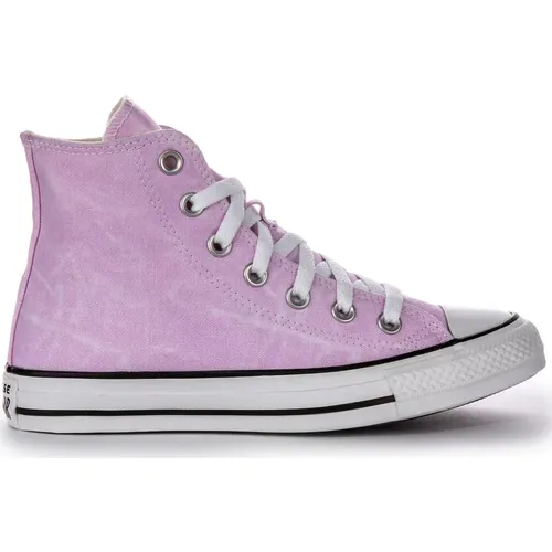 High Washed Rose Sneakers , female, Sizes: 6 UK, 6 1/2 UK, 4 UK, 3 1/2 UK, 5 UK, 4 1/2 UK, 8 UK, 3 UK, 7 UK - Converse - Modalova