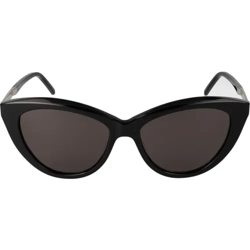 SL M81 Sunglasses , unisex, Sizes: 55 MM - Saint Laurent - Modalova