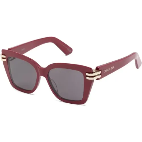 Rote Sonnenbrille, stilvoll und vielseitig,C S1I 24F2 Sunglasses,C S1I 20B0 Sunglasses - Dior - Modalova