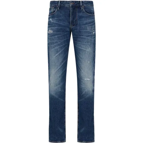 Vintage J06 Denim Jeans , male, Sizes: W38 L32, W32 L32, W34 L32 - Emporio Armani - Modalova