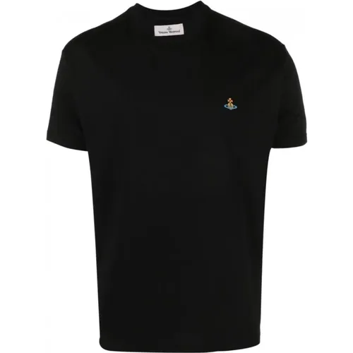 T Shirt Size: L, colour: Blac , male, Sizes: M - Vivienne Westwood - Modalova