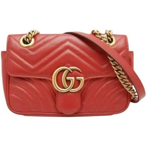 Pre-owned Leather gucci-bags , female, Sizes: ONE SIZE - Gucci Vintage - Modalova