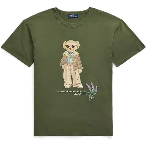 Stylisches T-Shirt für Männer , Damen, Größe: L - Ralph Lauren - Modalova
