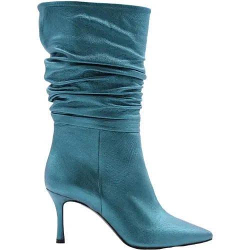 Heeled Boots , female, Sizes: 5 UK, 6 UK - Enzo Di Martino - Modalova