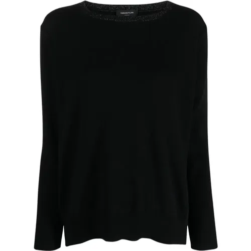 Women Clothing Sweatshirts Aw23 , female, Sizes: M - Fabiana Filippi - Modalova