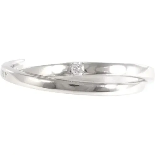 Pre-owned Platinum rings , female, Sizes: ONE SIZE - Burberry Vintage - Modalova